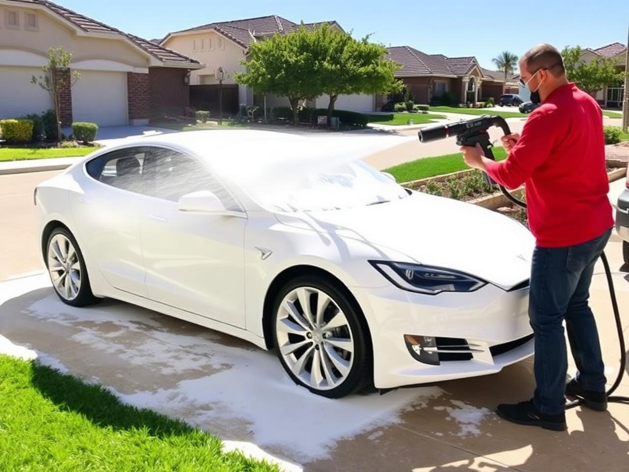 Foam wash